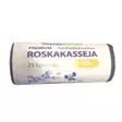 ROSKAKASSI 30L 25KPL PREMIUM 12mic kahva - Roskapussit - 6438159060363 - 1