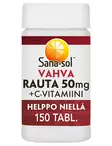 sana-sol rauta 50mg + c-vitamiini 150 tabl - Ravintolisät ja vitamiinit - 5702071500513 - 1
