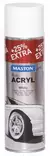 SPRAYMAALI VALKOINEN AUTOACRYL 500ML MASTON - Spraymaalit - 6412490024963 - 1