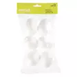 Styroxmuna 7cm 6kpl - Pääsiäis koristeet ja -tarvikkeet - 6410412746023 - 2