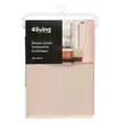 Suihkuverho Solid 180x200cm beige - Suihkuverhot - 6410416333403 - 3