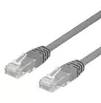U/UTP Cat6 laitekaapeli, 10m, 250MHz, Delta-sertifioitu, LSZH, harmaa - Audio- ja videokaapelit - 7340004610403 - 1