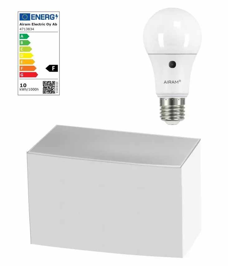 LED A60 830 1060lm E27 SENSOR OP 30KPL - Lamput E27 kanta - 834803 - 1