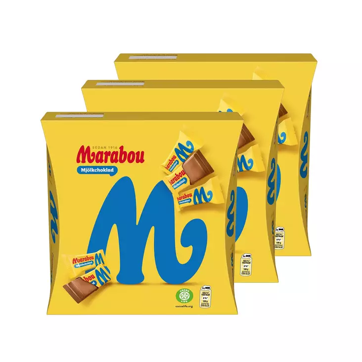 3 x Marabou Maitosuklaa konvehti 209g - Suklaat - 7622202248498R3 - 1