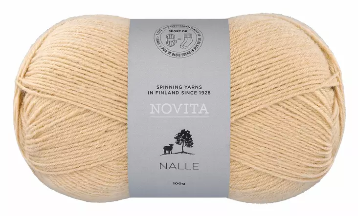 NOVITA NALLE 100G SAHARA - Sukkalangat - 6412618204123 - 1