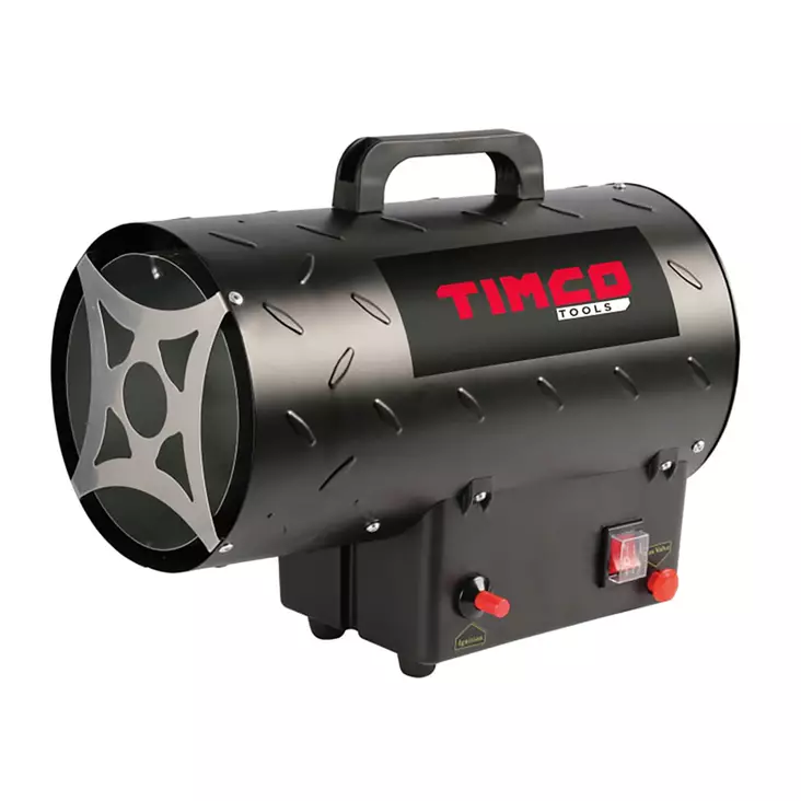 Timco pieni kaasulämmitin kahvalla. - Rakennuslämmittimet ja lämpöpuhaltimet - 6438014342993 - 1