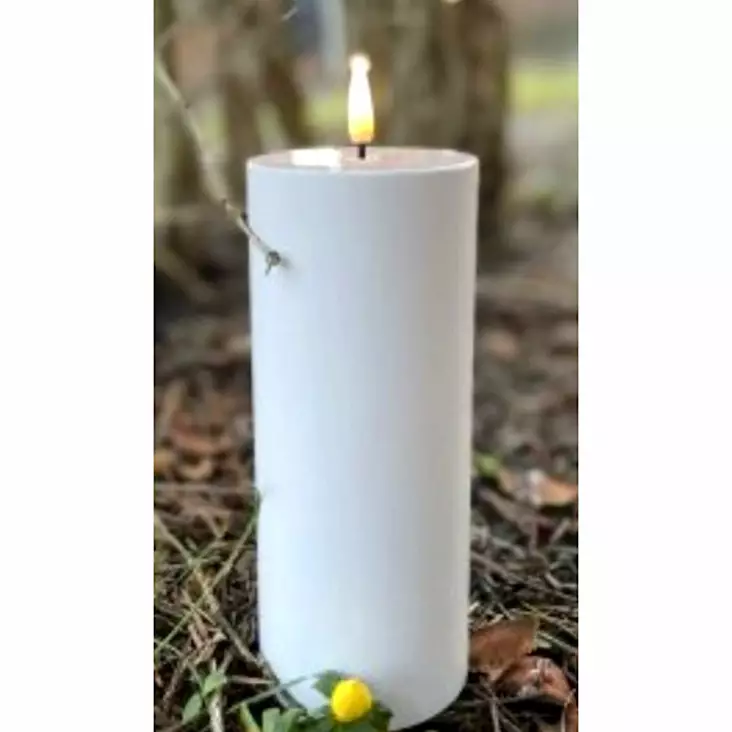 Led kynttilä 3D 25cm ulkokäyttöön - LED-kynttilät - 6438159994903 - 1