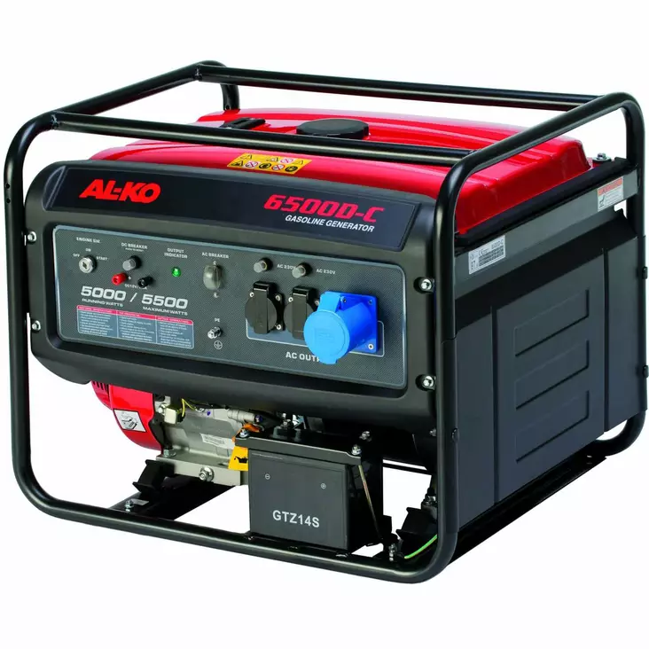 Aggregaatti 5,0Kw AL-KO 6500-C - Bensiini aggregaatit - 5769720520193 - 1