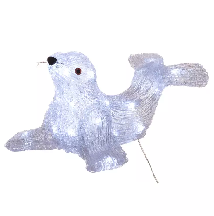 AKRYYLI MERILEIJONA 24 LED FINNLUMOR - Valohahmot ja valokoristeet - 6410413312753 - 1