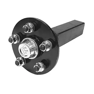 Akselin napa 4x100mm neliskanttinen - Peräkärryn navat, akselit ja iskarit - 6438168030173 - 1