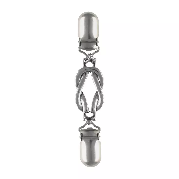 Asustekiinnitin Solmu hopea - Korut - 6410416458083 - 1