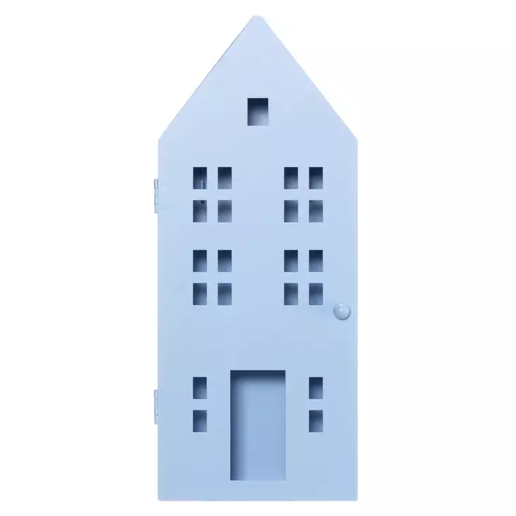 Avainkaappi talo vaaleansininen - Pienkalusteet ja pöydät - 6410416530253 - 1