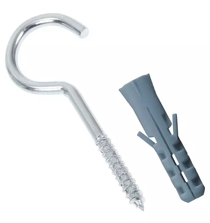 avokoukku-prop. 73mm 3kpl - Koukut, naulakot ja telineet - 6438417017733 - 1