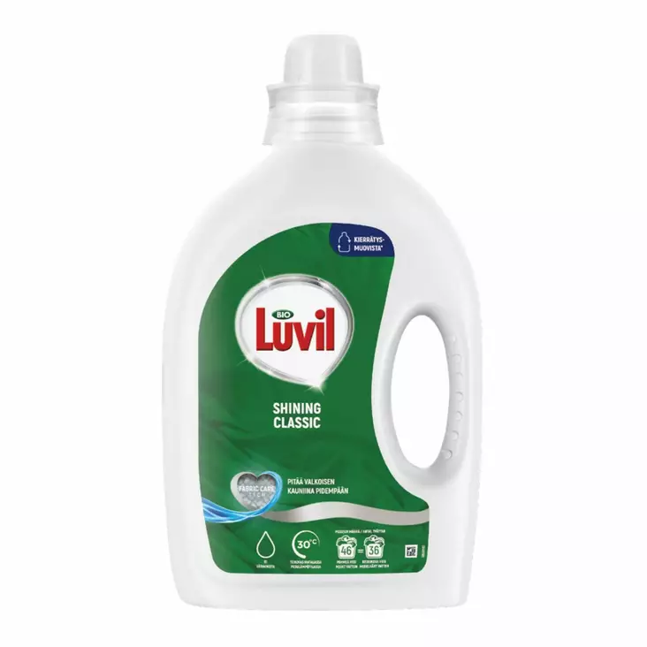 Bio Luvil pyykinpesuneste 1,84L classic. - Pyykinpesunesteet - 8710447332603 - 1