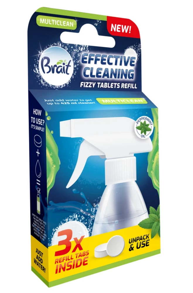BRAIT YLEISPESU T=C3=84YTT=C3=96 3 TABLETTIA - Yleispuhdistusaineet - 5908241796223 - 1