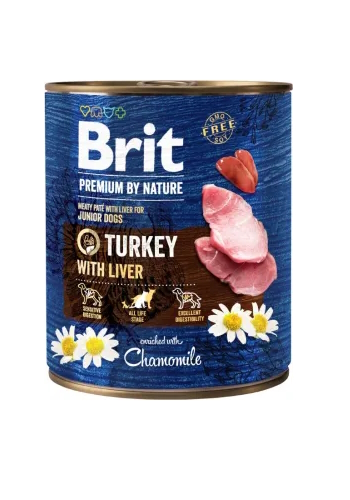 Brit PbN Kalkkuna-maksa pentu 800g - Koiranruoat ja herkut - 8595602537983 - 2