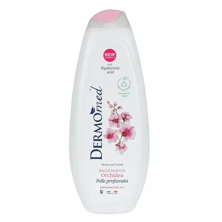 DERMOMED SUIHKUGEELI 750ML ORCHID - Suihkusaippuat ja suihkugeelit - 8050999570543 - 1