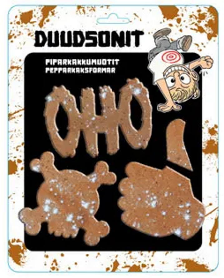 DUUDSON PIPARIMUOTTISETTI 3 OSAA - Leivontamuotit ja -tarvikkeet - 6416550953033 - 1