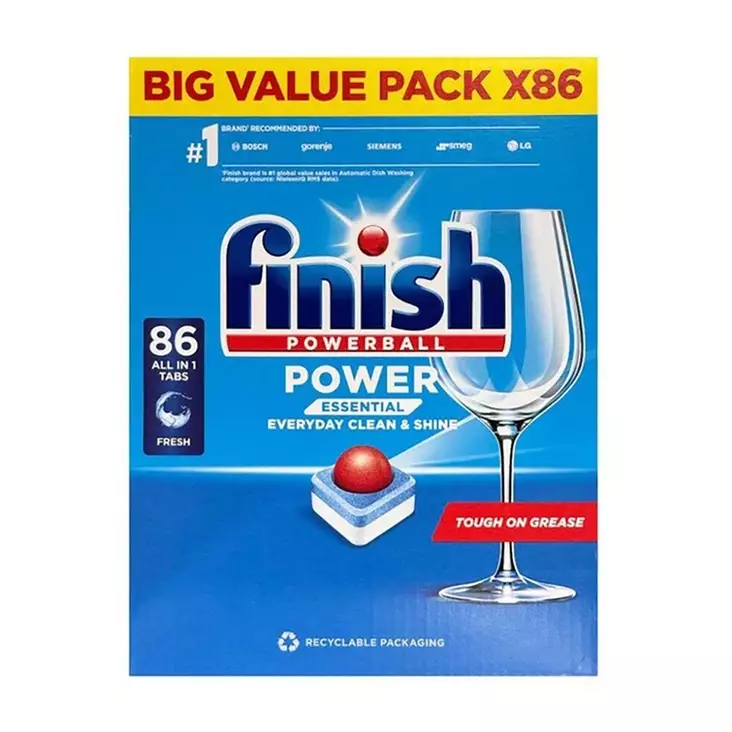 Finish Powerball All in 1 86kpl - Konetiskiaineet - 5714970008243 - 1