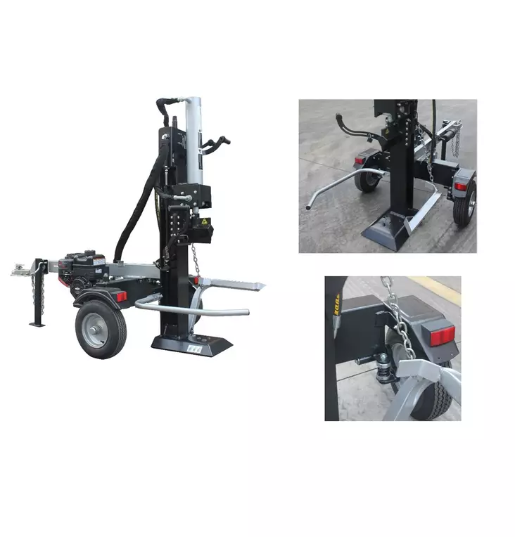 Autolla vedettävä klapikone pystymalli. - Halkomakoneet ja -klapikoneet - 6438168112053 - 1