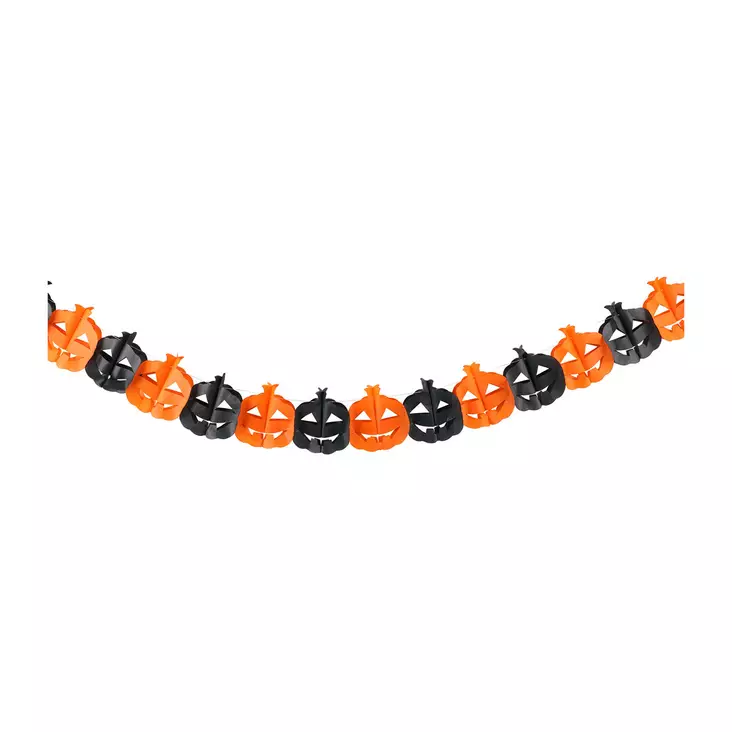 Halloween koristenauha kurpitsa 3 m - Halloween koristeet ja -tarvikkeet - 6410416374703 - 1