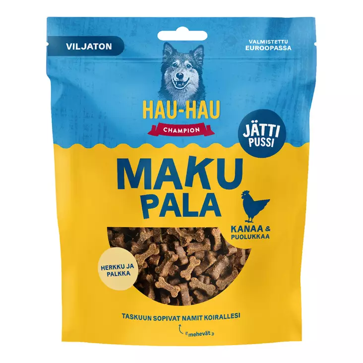 HHC Viljaton makupala kana-puolukka 500g - Koiranruoat ja herkut - 6438554007833 - 1