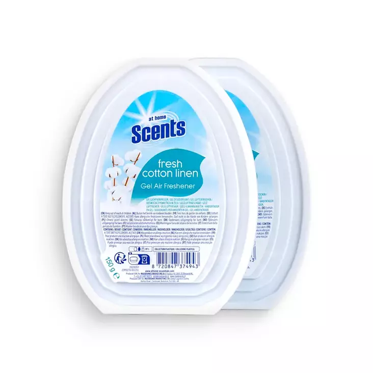 RAIKASTINGEELI 2x150g Fresh Cotton Linen - Huonetuoksut ja ilmanraikastimet - 8720847374943 - 1