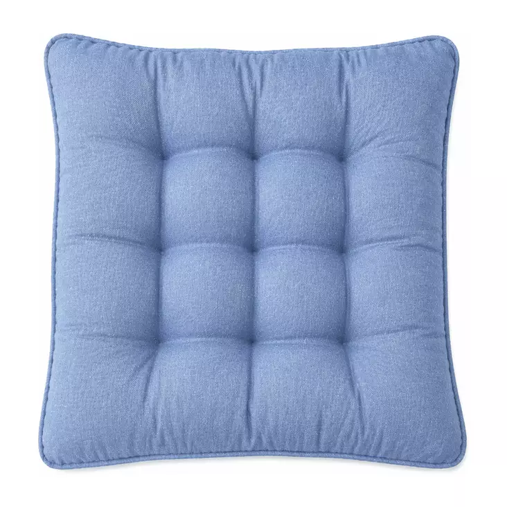 Istuintyyny topattu vaaleansininen - Istuintyynyt ja pehmusteet - 6438159397063 - 1