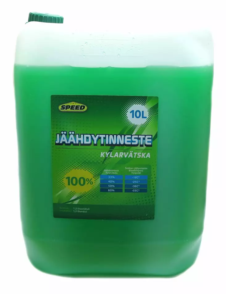 JÄÄHDYTINNESTE 100% 10L - Jäähdytinnesteet - 4743042001623 - 1