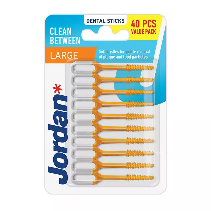 JORDAN HAMMASTIKKU CLEAN BETWEEN L - Suunhoitotarvikkeet - 7046110027653 - 1