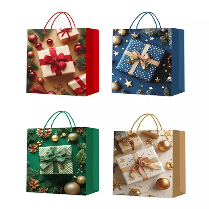 Joulu lahjakassi 22x16x8cm - Lahjakassit joulu - 6438506008963 - 1