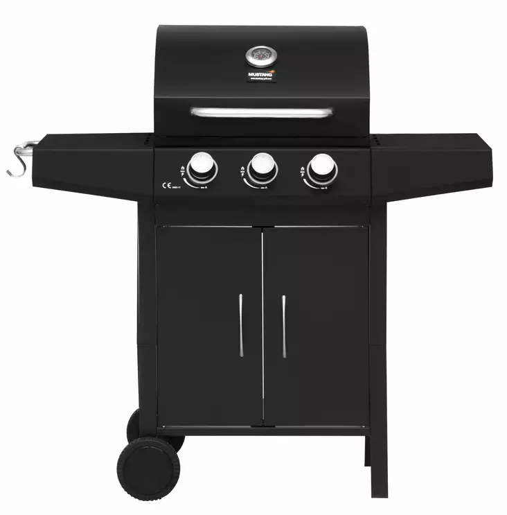 KAASUGRILLI NAVAJO 3 MUSTANG - Kaasugrillit - 6410413039353 - 1