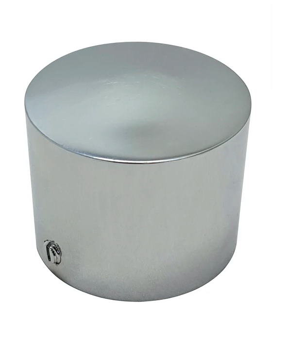 KAIDEKÖYSIPÄÄTE 35MM KROMI - Kaideköydet ja kiinnikkeet - 6430045428523 - 1