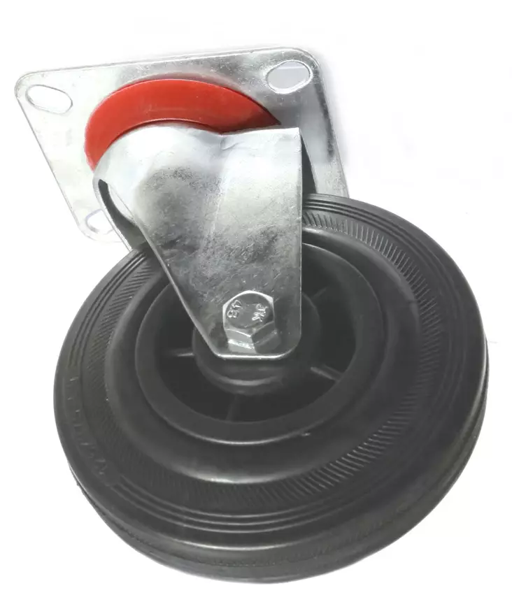 KALUSTEPYÖRÄ 125mm KÄÄNTYVÄ - Kalustepyörät - 6438168056043 - 1