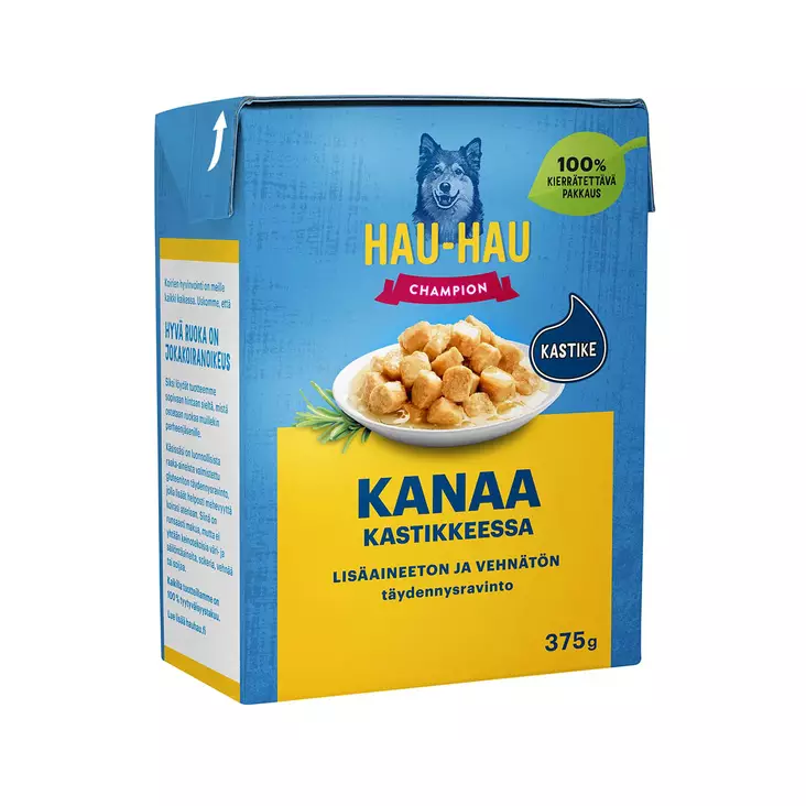 KANAPALAT KASTIKKEESSA 375G HHC - Koiranruoat ja herkut - 6430062465853 - 1
