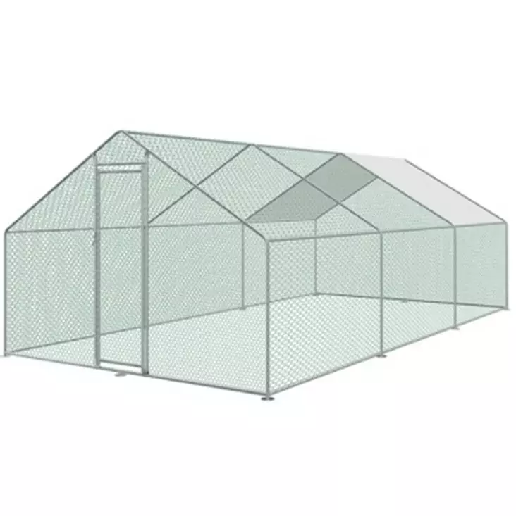 Kanatarha 3x6x2m Kotikanala kana-aitaus kanakoppi - Koirankopit ja tarhat - 6438159925013 - 1