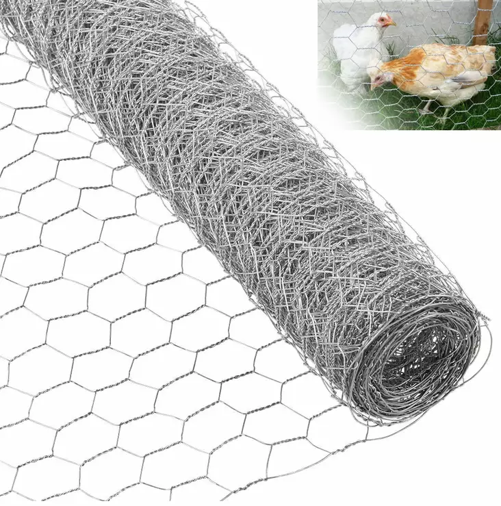 Kanaverkko 25x0.7mm 1x10m kuumagalvanoitu - Kanaverkot - 6438159035293 - 1