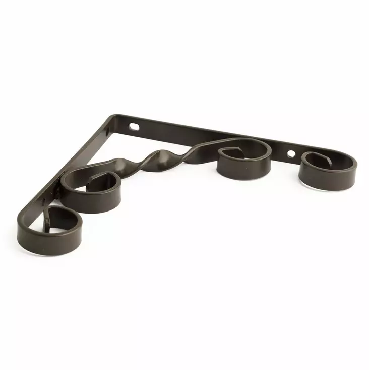 KANNATIN 200X200MM ANTIIKKI Teräs 4 HABO - Hyllynkannattimet ja seinäkiskot - 7317900171383 - 1