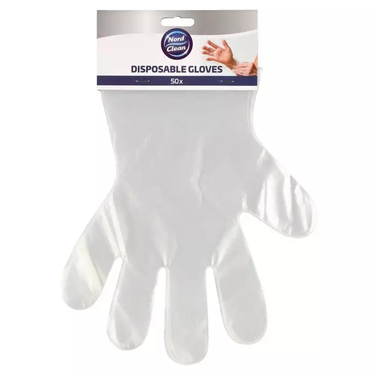 Kertakäyttökäsineet 50kpl - Suojakäsineet ja suojavälineet - 6410410184933 - 1