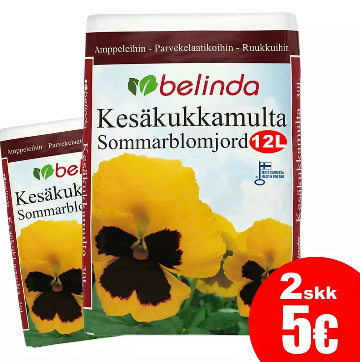 KESÄKUKKAMULTA 12 L - Kukkamullat - 6430045180223 - 1