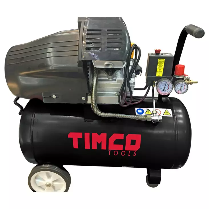 Kompressori 50L Timco 3HP V-lohko - Kompressorit ja varaosat - 6438014257853 - 1
