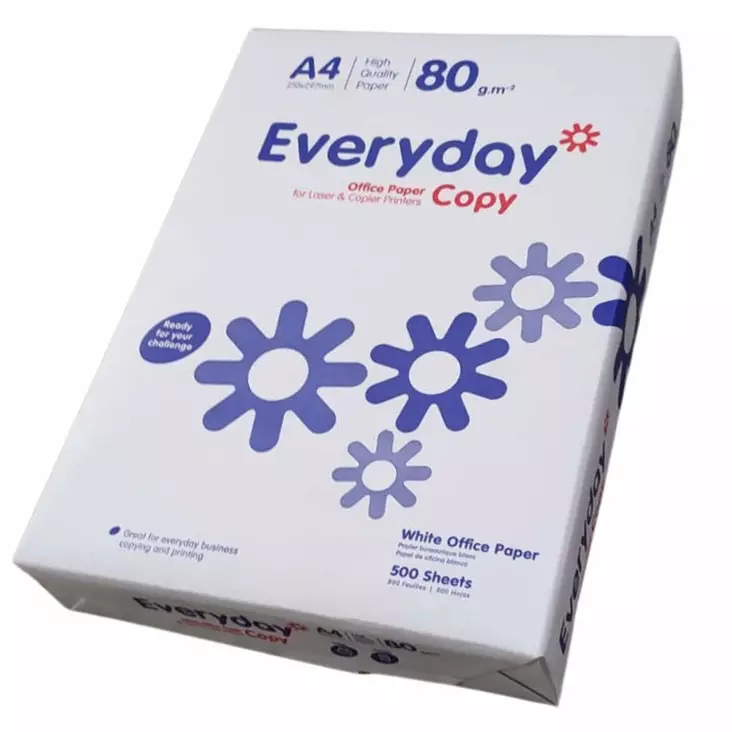 Kopiopaperi 500 arkkia A4 valkoinen 80g/m2 - Toimistopaperit ja kirjekuoret - 6416764000813 - 1