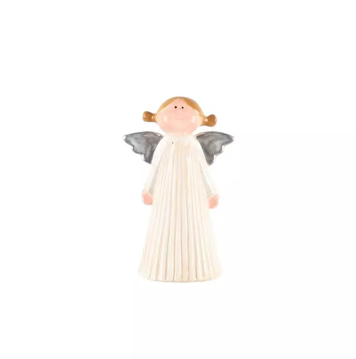 keraaminen koriste enkeli winteria - Jouluhahmot - 6410416282503 - 1