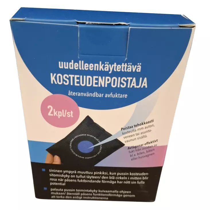 Kosteudenpoistaja 2kpl - Auton kosteudenpoistajat - 6438159772013 - 1