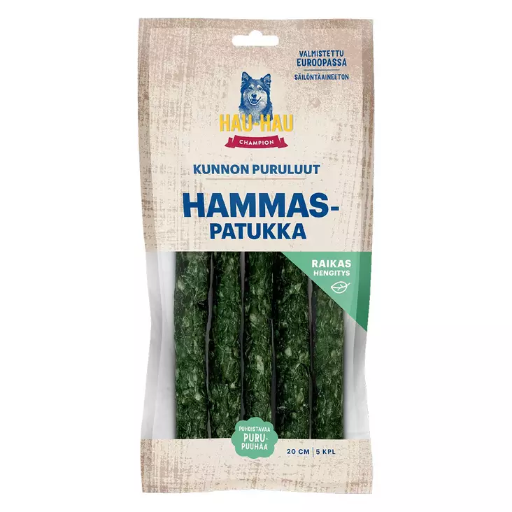 Koiran hammaspatukka kana 20cm 230g - Koiranruoat ja herkut - 6430076894533 - 1