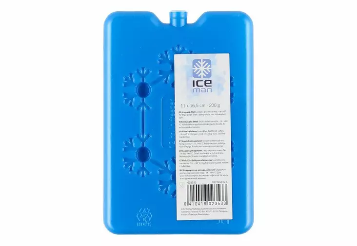 Kylmäkalle litteä 200 gr - Kylmäkallet, kylmälaukut ja coolerit - 6410416023533 - 1