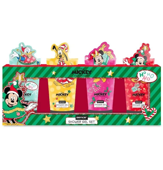 Lahjapakkaus 4 suihkugeeli=C3=A4 Mikki Hiiri - Naisten kosmetiikkapakkaukset - 8720701032583 - 1