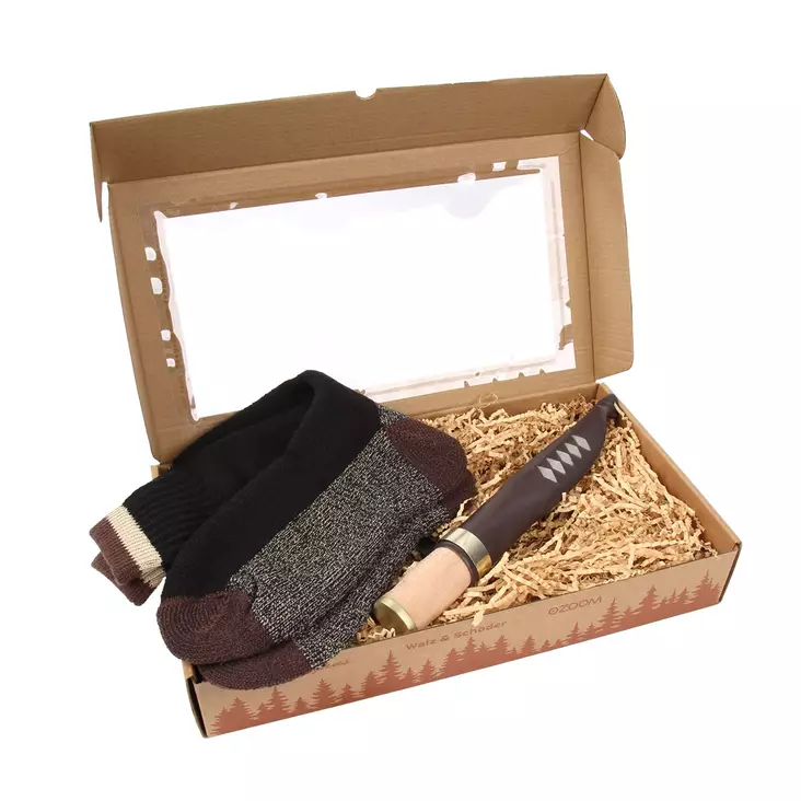 W+S lahjasetti eräpuukko + sukat 39-42 - Retkeilyvälineet - 6438212140643 - 1