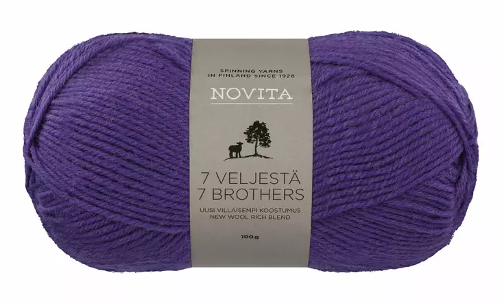 LANKA 7 VELJ. 100G MUURIKELLO 750 - Sukkalangat - 6412618204413 - 1