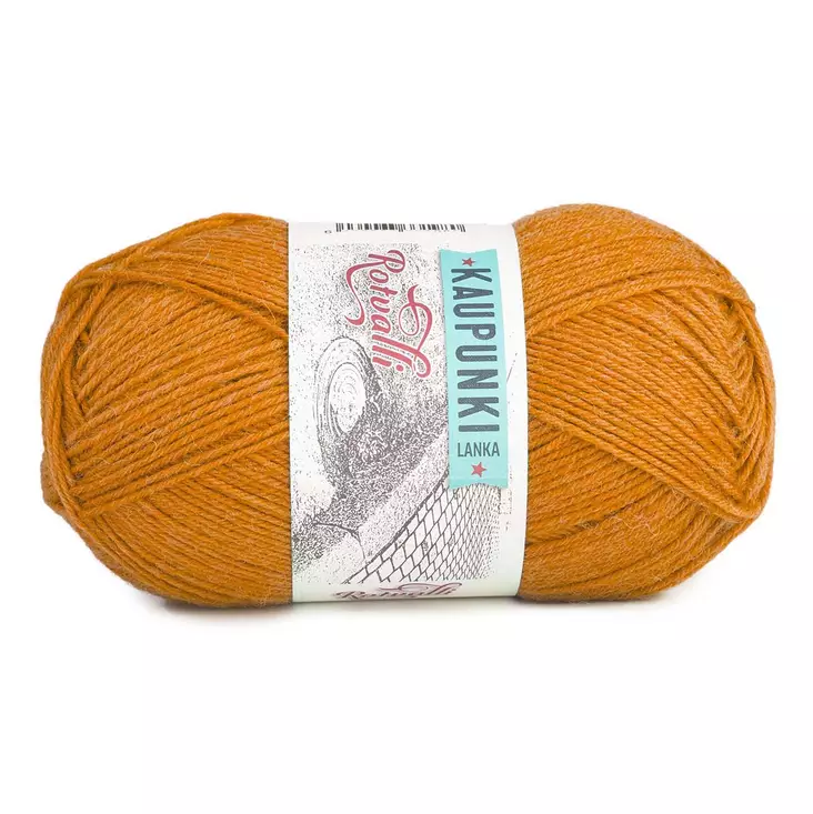 LANKA ROTVALLI 33 SINAPINKELTAINEN 100G - Sukkalangat - 6430063332703 - 1